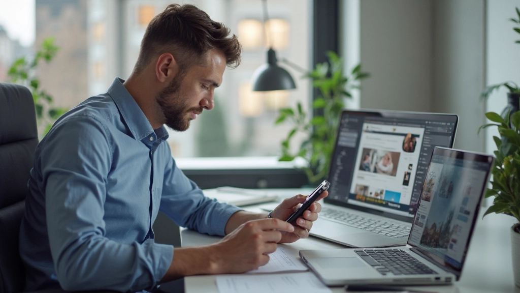 Responsief webdesign op meerdere apparaten: smartphone, tablet en desktop